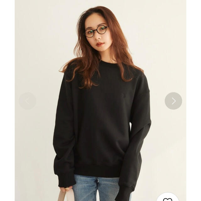 RANDEBOO(ランデブー)のrandeboo  Basic sweatshirtsベーシックスウェットシャツ レディースのトップス(トレーナー/スウェット)の商品写真