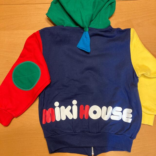 mikihouse(ミキハウス)のミキハウス　パーカー　120 キッズ/ベビー/マタニティのキッズ服男の子用(90cm~)(ジャケット/上着)の商品写真