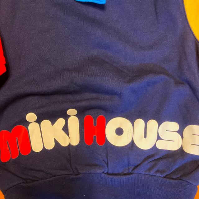 mikihouse(ミキハウス)のミキハウス　パーカー　120 キッズ/ベビー/マタニティのキッズ服男の子用(90cm~)(ジャケット/上着)の商品写真