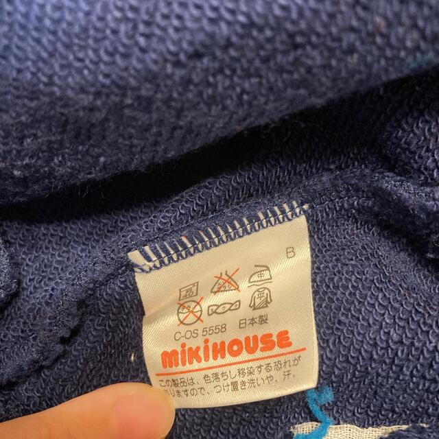 mikihouse(ミキハウス)のミキハウス　パーカー　120 キッズ/ベビー/マタニティのキッズ服男の子用(90cm~)(ジャケット/上着)の商品写真