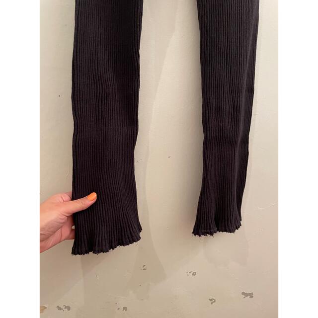 babaco cotton rib pants. 1