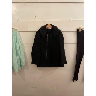 マルニ(Marni)のMARNI wool ❎ see through jacket.(ブルゾン)