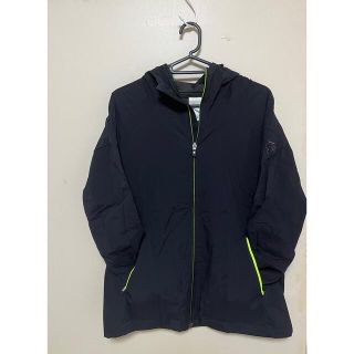 デサント(DESCENTE)のDESCENTE フーデッドシェル　フード付きフルジップジャケット(ウォーキング)