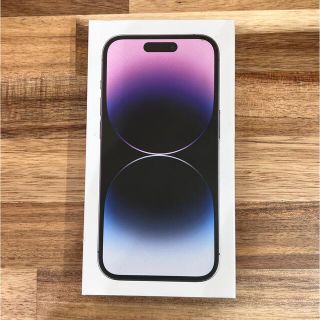 アイフォーン(iPhone)の新品未開封 iPhone 14 Pro SIMフリー ディープパープル(スマートフォン本体)