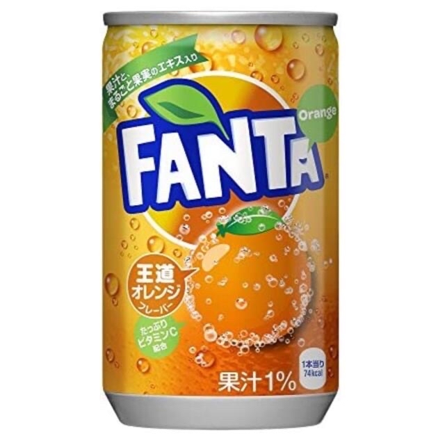 コカ・コーラ ファンタ オレンジ グレープ160ml缶×30本 食品/飲料/酒の飲料(ソフトドリンク)の商品写真