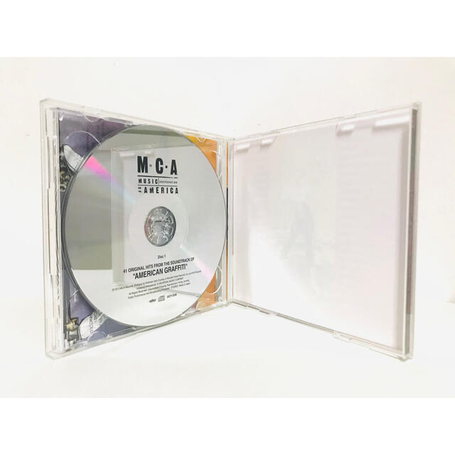 【高音質盤】映画『アメリカン・グラフィティ』サントラCD／2枚組／廃盤／ルーカス エンタメ/ホビーのCD(映画音楽)の商品写真