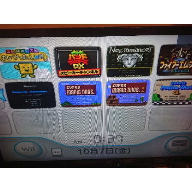 Wii 本体のみ 内蔵ソフト8本 VC | フリマアプリ ラクマ