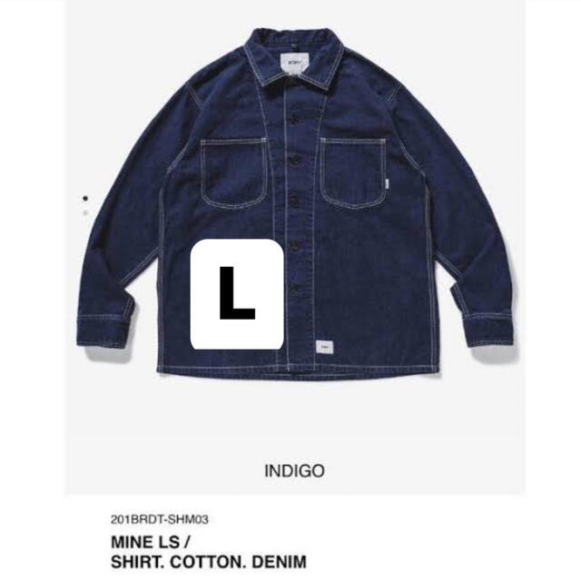 Wtaps MINE LS /SHIRT. COTTON. DENIM