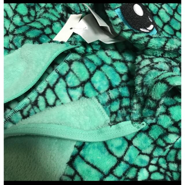 H&M(エイチアンドエム)の新品✨100 -105cm トカゲ仮装キッズ♡ハロウィン　ボア スーツH&M エンタメ/ホビーのコスプレ(衣装)の商品写真