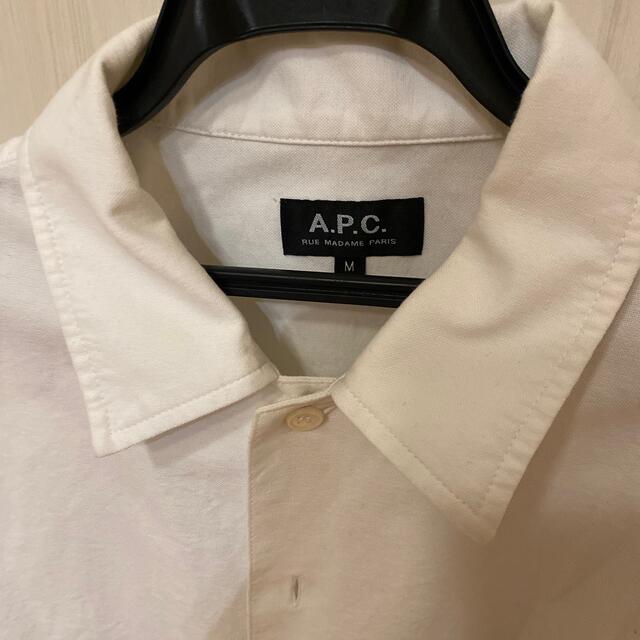 A.P.C(アーペーセー)のAPC白シャツ メンズのトップス(シャツ)の商品写真