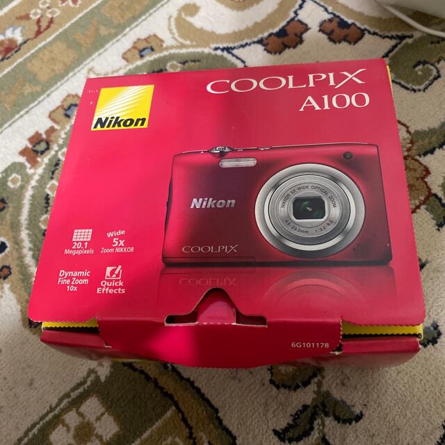 美品NikonCOOLPIX AffinityCOOLPIX A100 RED