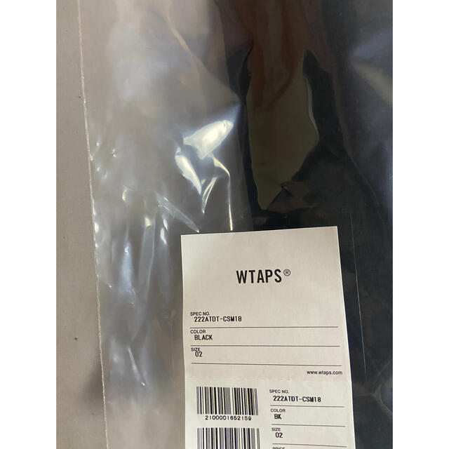 WTAPS 2022FW X3.0 ZIP HOODY BLACK Mサイズ