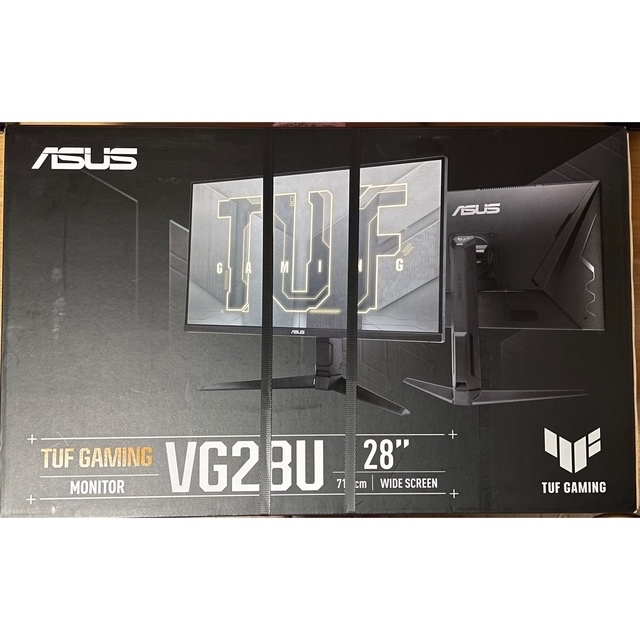 ASUS(エイスース)の【最終値下げ！】ほぼ新品 ASUS VG28UQL1A TUF Gaming スマホ/家電/カメラのPC/タブレット(ディスプレイ)の商品写真