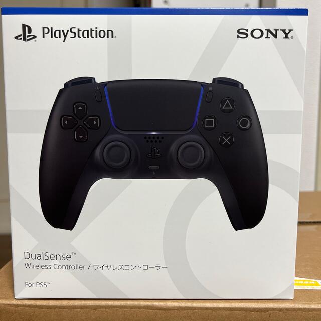 PS5 ワイヤレスコントローラー ミッドナイト ブラック CFI-ZCT1J01