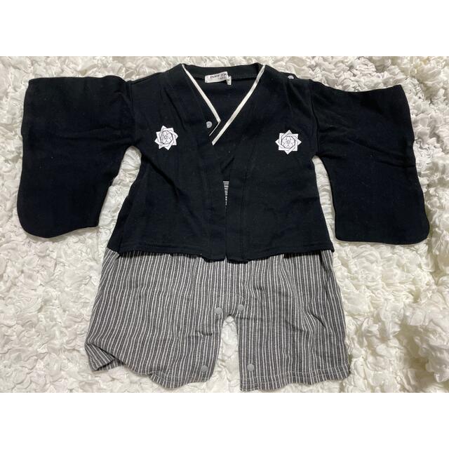 袴　ベビーフォーマルロンパース キッズ/ベビー/マタニティのベビー服(~85cm)(和服/着物)の商品写真