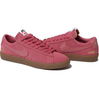 シュプリーム(Supreme)のSupreme®︎/Nike SB Blazer Low GT ピンク(スニーカー)