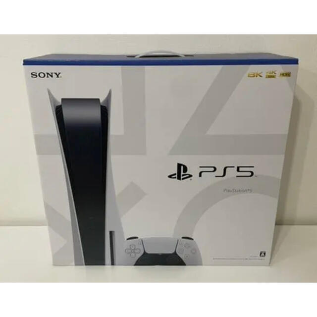 PlayStation(プレイステーション)のプレイステーション5 プレステ5 PS5 本体 通常版 新品 未開封 エンタメ/ホビーのゲームソフト/ゲーム機本体(家庭用ゲーム機本体)の商品写真