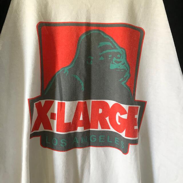 XLARGE(エクストララージ)の【フォロー割】USA製  レアデザイン　X-large  サイズXL メンズのトップス(Tシャツ/カットソー(七分/長袖))の商品写真