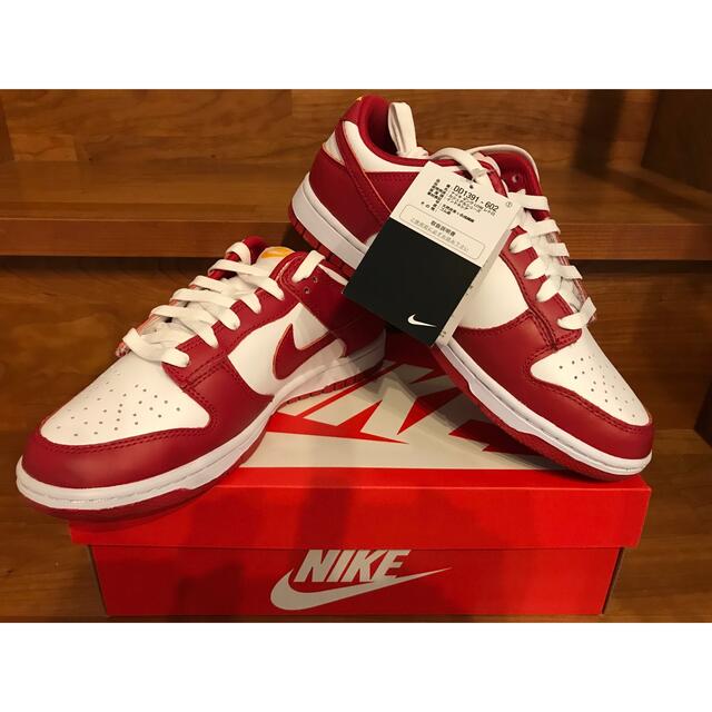 新品未使用⭐︎NIKE DUNK LOW USC GYM RED