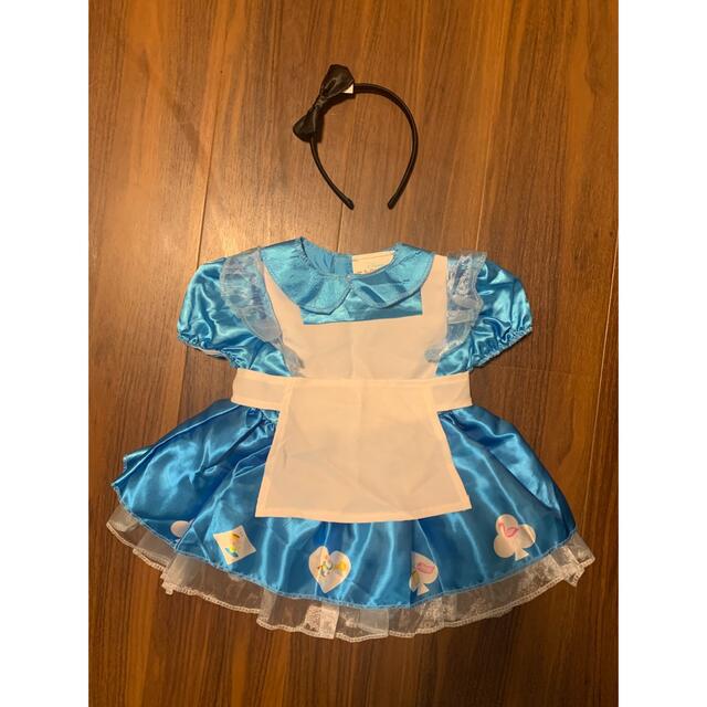 Disney(ディズニー)の💙アリス💙　ベビーコスチューム🐰 キッズ/ベビー/マタニティのベビー服(~85cm)(ワンピース)の商品写真