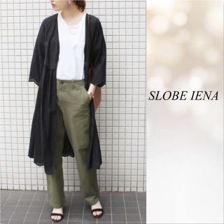 スローブイエナ(SLOBE IENA)の【SLOBE IENAスローブイエナ】レース7分袖ガウン　ワンピース(ロングワンピース/マキシワンピース)