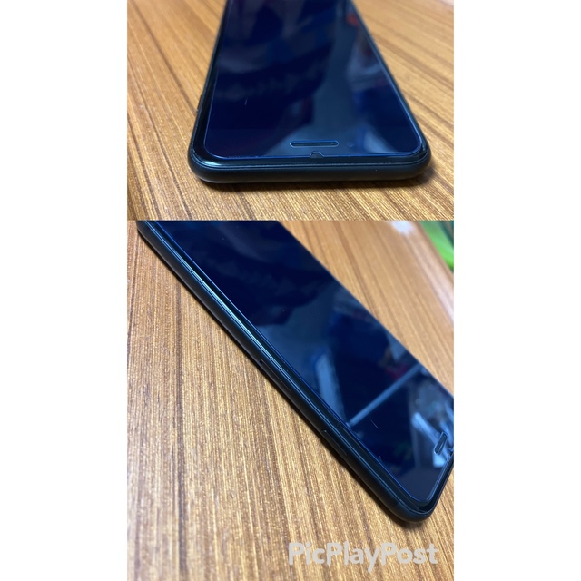 ★美品★simフリー iPhone 7 ブラック 128GB バッテリー100% 7