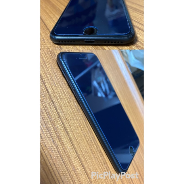 ★美品★simフリー iPhone 7 ブラック 128GB バッテリー100% 8