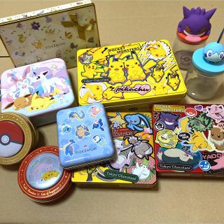 ポケモン(ポケモン)のポケモン 空き缶 まとめ売り 10点セット(小物入れ)