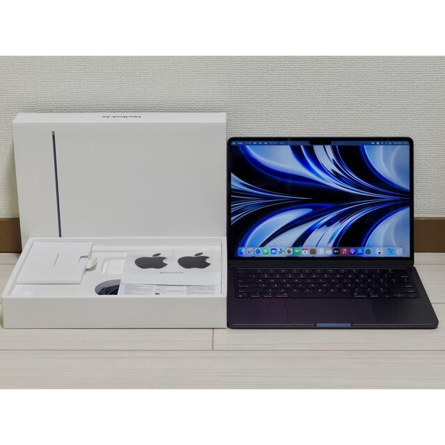 Mac (Apple)(マック)のUSキー　MacBook Air M2 8GB SSD256GB ミッドナイト スマホ/家電/カメラのPC/タブレット(ノートPC)の商品写真