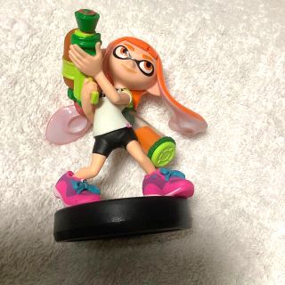 ニンテンドウ(任天堂)のスプラトゥーン　amiibo オレンジガール(ゲームキャラクター)