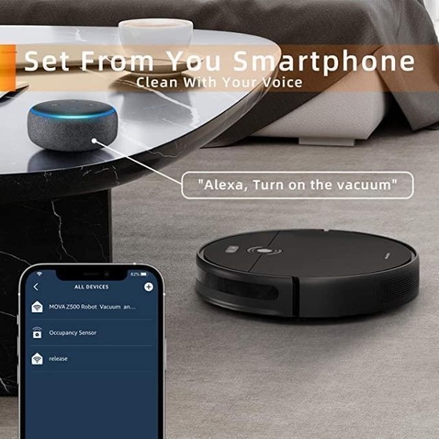 ✨新品未使用✨ロボット掃除機 3000Pa強力吸引 大容量 水拭 Alexa対応