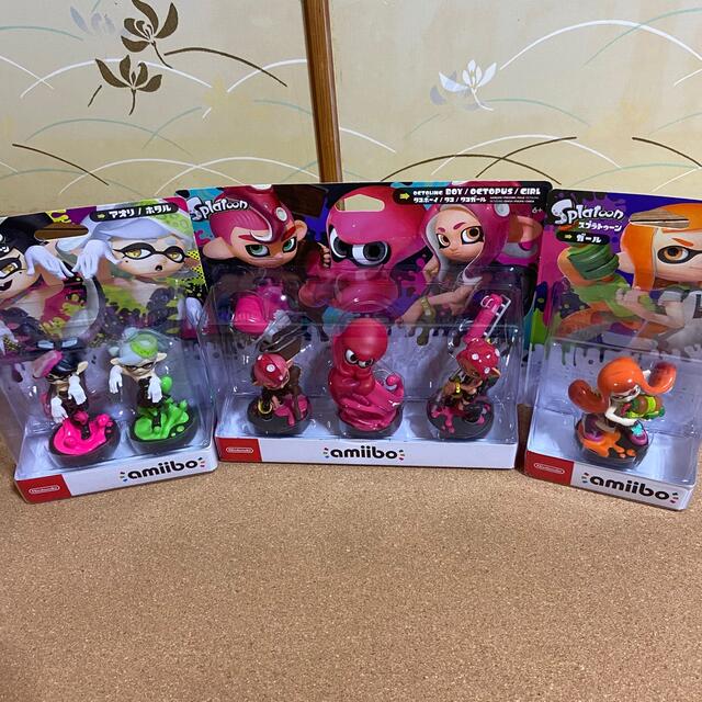 楽天 Nintendo Switch - amiibo アミーボ スプラトゥーン セット