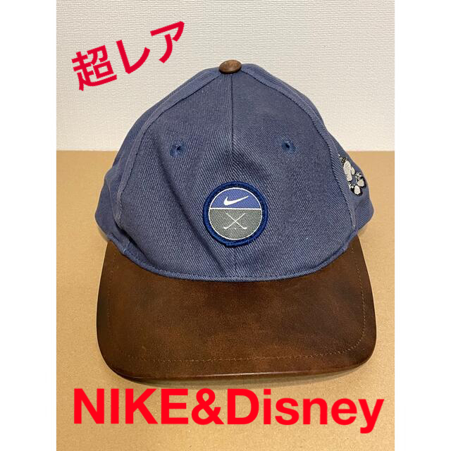 【超レア】90s NIKE Disneyコラボ ヴィンテージ レザーキャップ