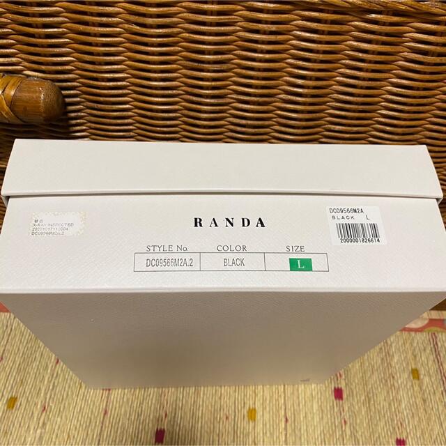 RANDA(ランダ)のRANDA /ソフトストレッチニットソックスブーツ （BLACK） レディースの靴/シューズ(ブーツ)の商品写真