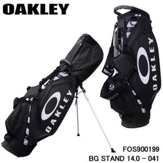 Oakley - 新品 OAKLEY オークリー スタンド キャディバッグ 9.5型 BKWH