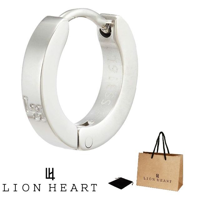 LION HEART(ライオンハート)の新品 LION HEART ライオンハート ピアス メンズ LHMP006NS メンズのアクセサリー(ピアス(片耳用))の商品写真