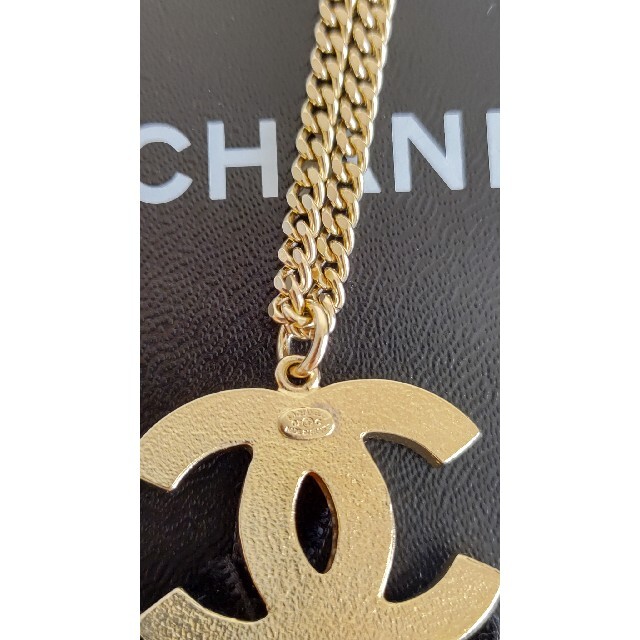 人気 タグ付き新品!! CHANEL リボン付きココマーク ネックレス - 通販