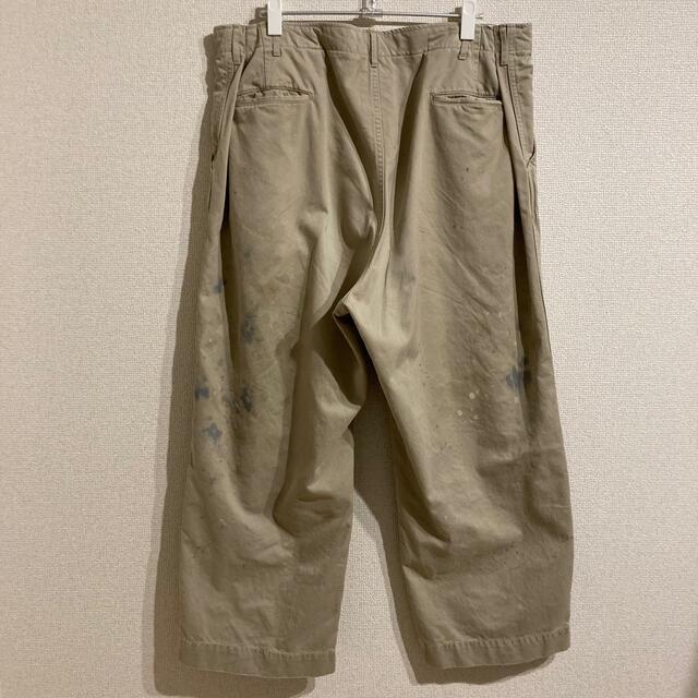 COMOLI(コモリ)のBOWWOW 40s US ARMY CHINO TROUSERS herill メンズのパンツ(ワークパンツ/カーゴパンツ)の商品写真