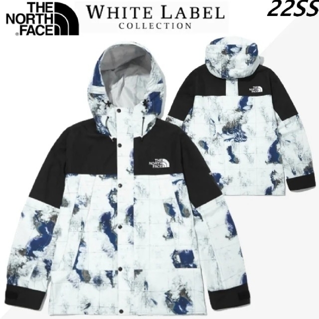 WHITE_SAND素材表地【日本未発売】【肩ロゴ】The North Face 　マウンテンジャケットXL