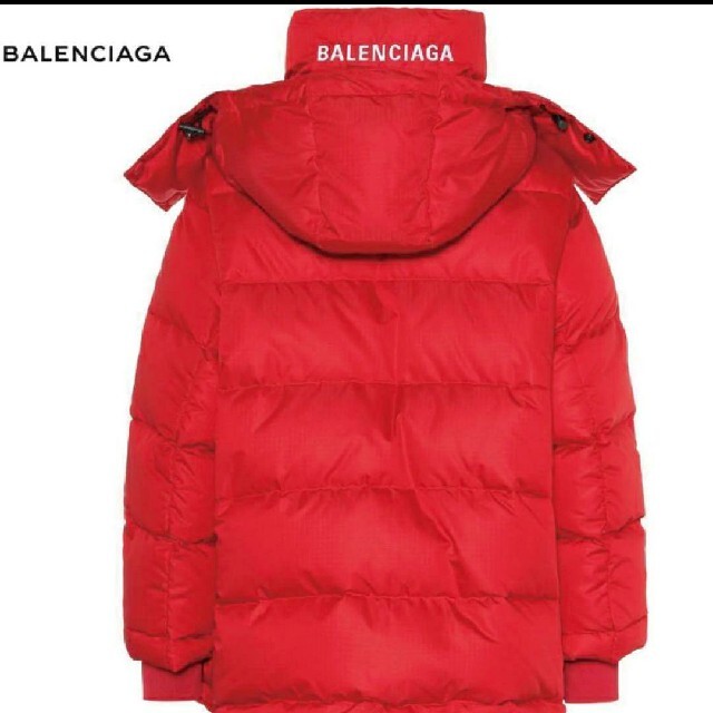 BALENCIAGA バレンシアガ Puffer jacket  レッド 34