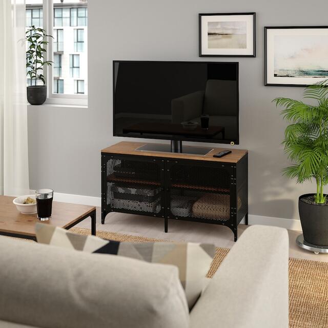 【美品】IKEA FJLLBO フィエルボ　テレビ台　ローボード