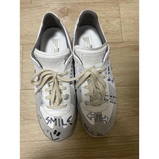 マルタンマルジェラ(Maison Martin Margiela)のmaison margiela 落書きジャーマントレーナー(スニーカー)