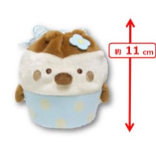 すみっコぐらし　とかげのおうち ミニぬいぐるみ巾着　すずめ(キャラクターグッズ)
