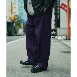 サブサエティ(Subciety)の【PURPLE】Subciety/(U)KERSEY BUGGY PANTS(その他)