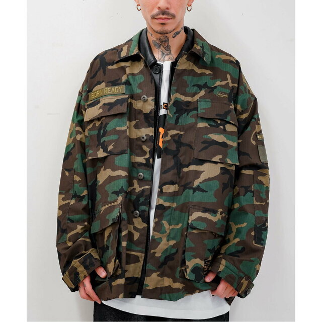 【CAMOFLAGE】Subciety/(U)BDU SHIRT JKT