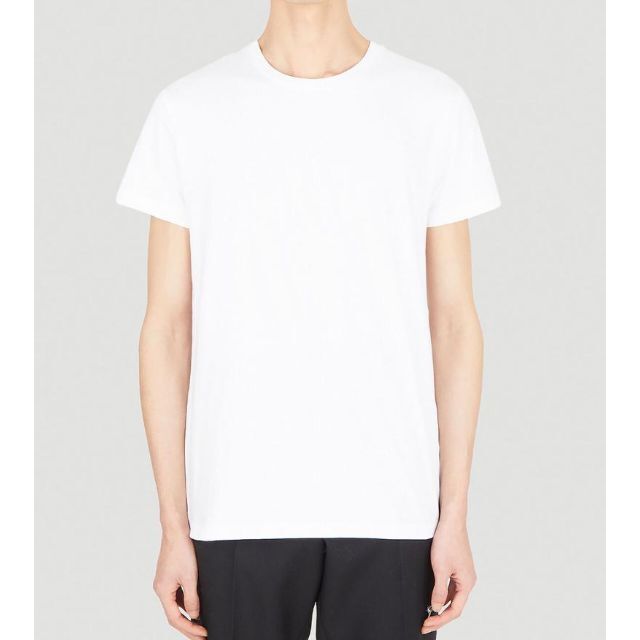 新品 XXL ジルサンダー クルーネック Tシャツ 白 JIL SANDERTシャツ/カットソー(半袖/袖なし)