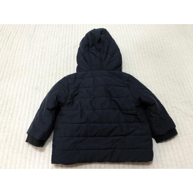 PETIT BATEAU(プチバトー)のプチバトー　ダウンジャケット　80 24m  紺 キッズ/ベビー/マタニティのベビー服(~85cm)(ジャケット/コート)の商品写真