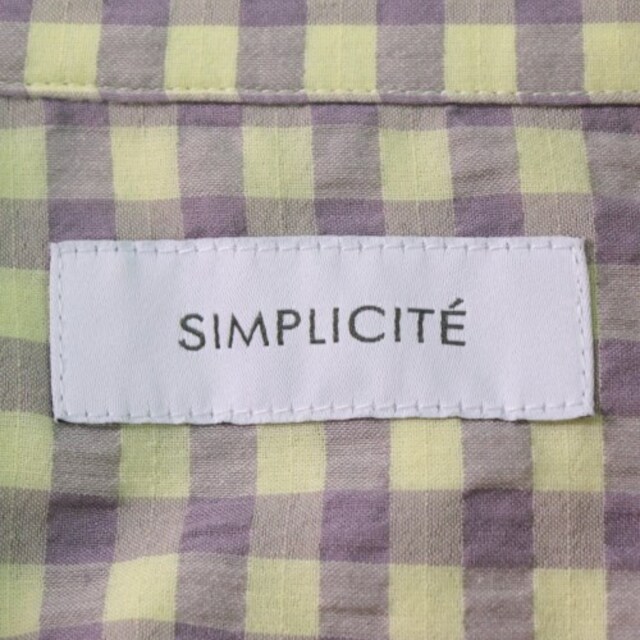 Simplicite(シンプリシテェ)のSimplicite カジュアルシャツ レディース レディースのトップス(シャツ/ブラウス(長袖/七分))の商品写真