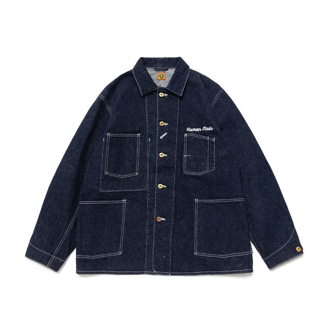 HUMAN MADE DENIM COVERALL JACKET