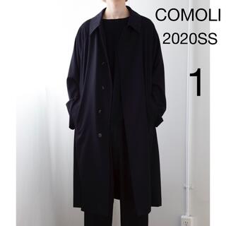 COMOLI - 20SS COMOLI WOOL GABARDINE BALCOLLAR コート
